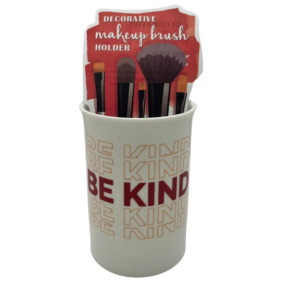 Ceramic Decorative Makeup Brush Holder