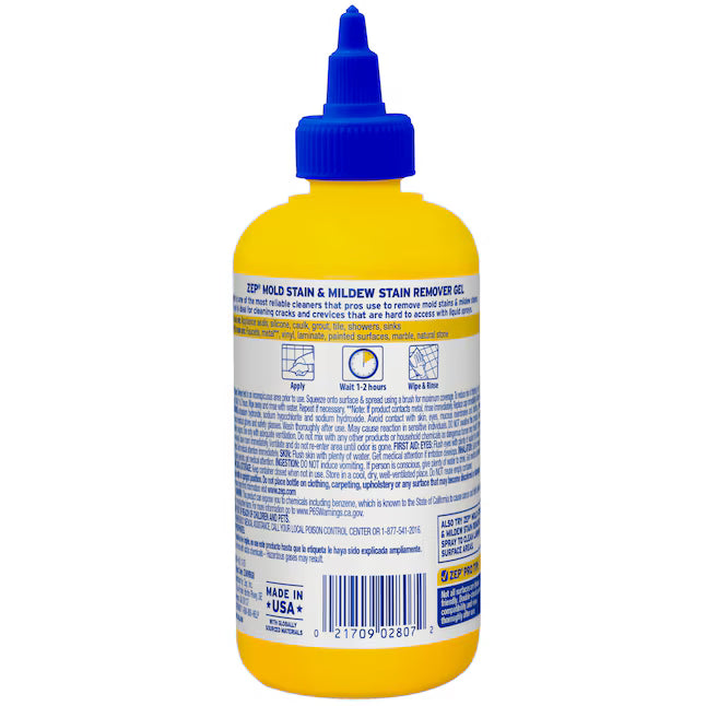 Zep Mold Stain & Mildew Stain Remover Gel